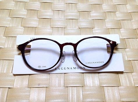 【丸型ブロー枠】LAGNAMOON LM-5039 NO.1 48 ラグナムーン LM5029_48_ライトブラウン | Best Megane official
